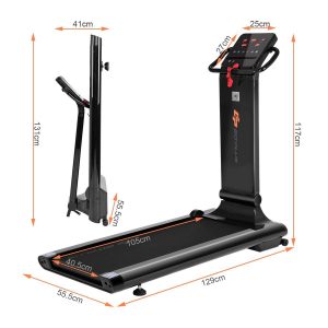Goplus 1.5HP Electric Folding Treadmill LED Touch Screen Review