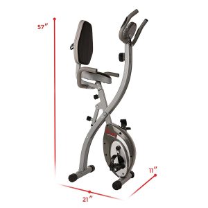 Sunny Health & Fitness SF-B2721 Comfort XL Folding Recumbent Bike Review