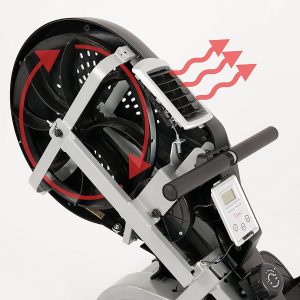 Sunny Health& Fitness SF-RW5623 Air Rowing Machine Rower Review