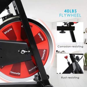 ANCHEER Indoor Belt Drive Cycling Bikes with 40LBS Flywheel (Model: ANCHEER-A5001) Review