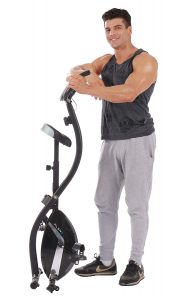 PLENY Foldable Upright Stationary Exercise Bike Review