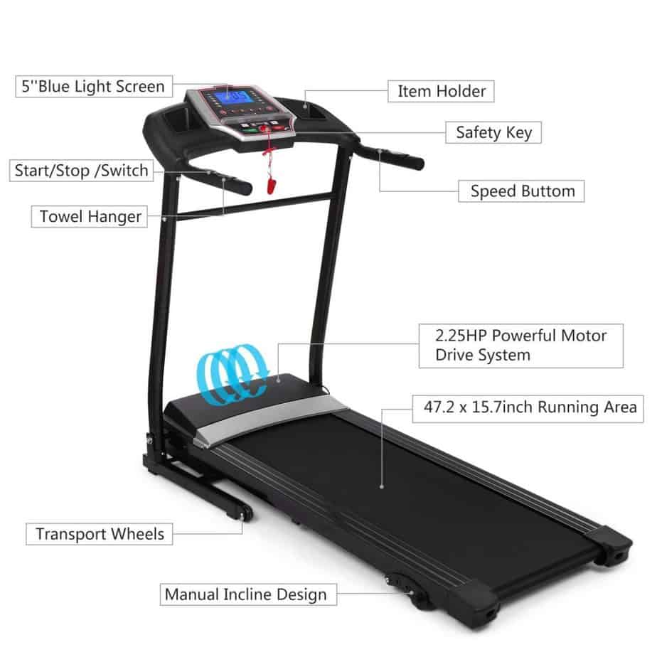 Aceshin Electric Support Motorized Walking Treadmill Review