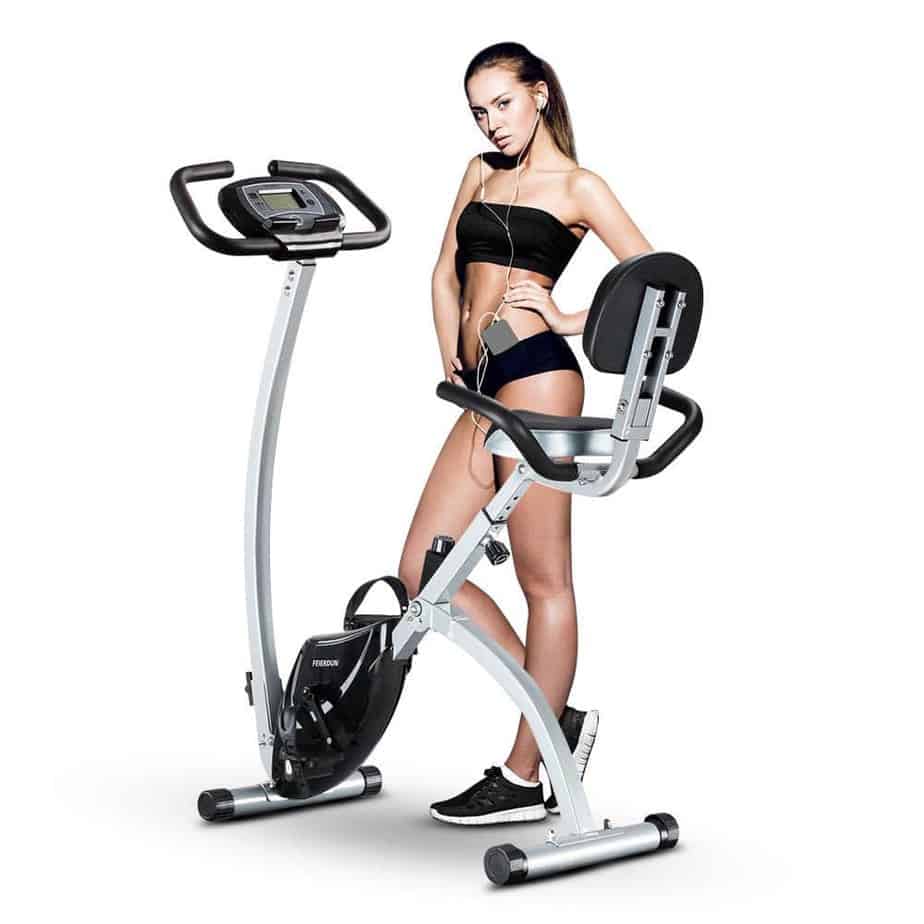 FEIERDUN Folding Exercise Bike Review