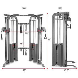 XMark Functional Trainer Cable Machine with Dual 200 lb Weight Stacks XM-7626.1 Review