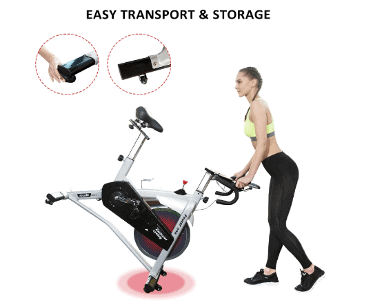 SNODE Indoor Cycling Spin Bike Trainer Model 8729 Review