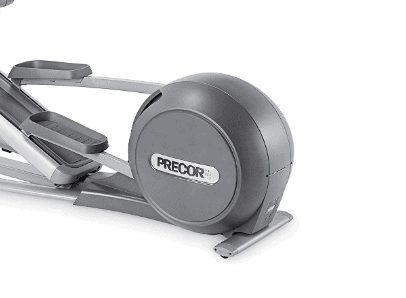 Precor EFX 546i Commercial Series Elliptical drive and pedals