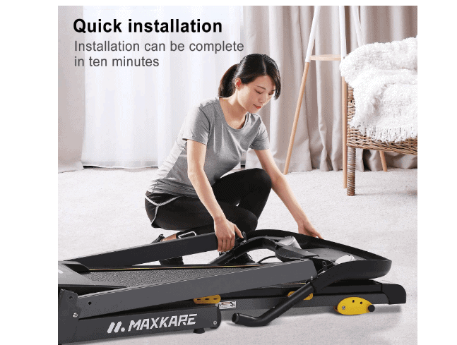 MaxKare 2.5 HP with 15 Pre-Set Programs Treadmill Review