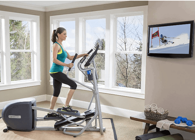 Precor EFX 222 Energy Series Elliptical Crosstrainer machine used for workouts