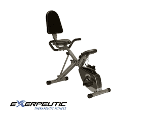 Exerpeutic 400XL Folding Recumbent Exercise Bike