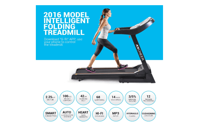 Ancheer S8100 Folding Treadmill Review