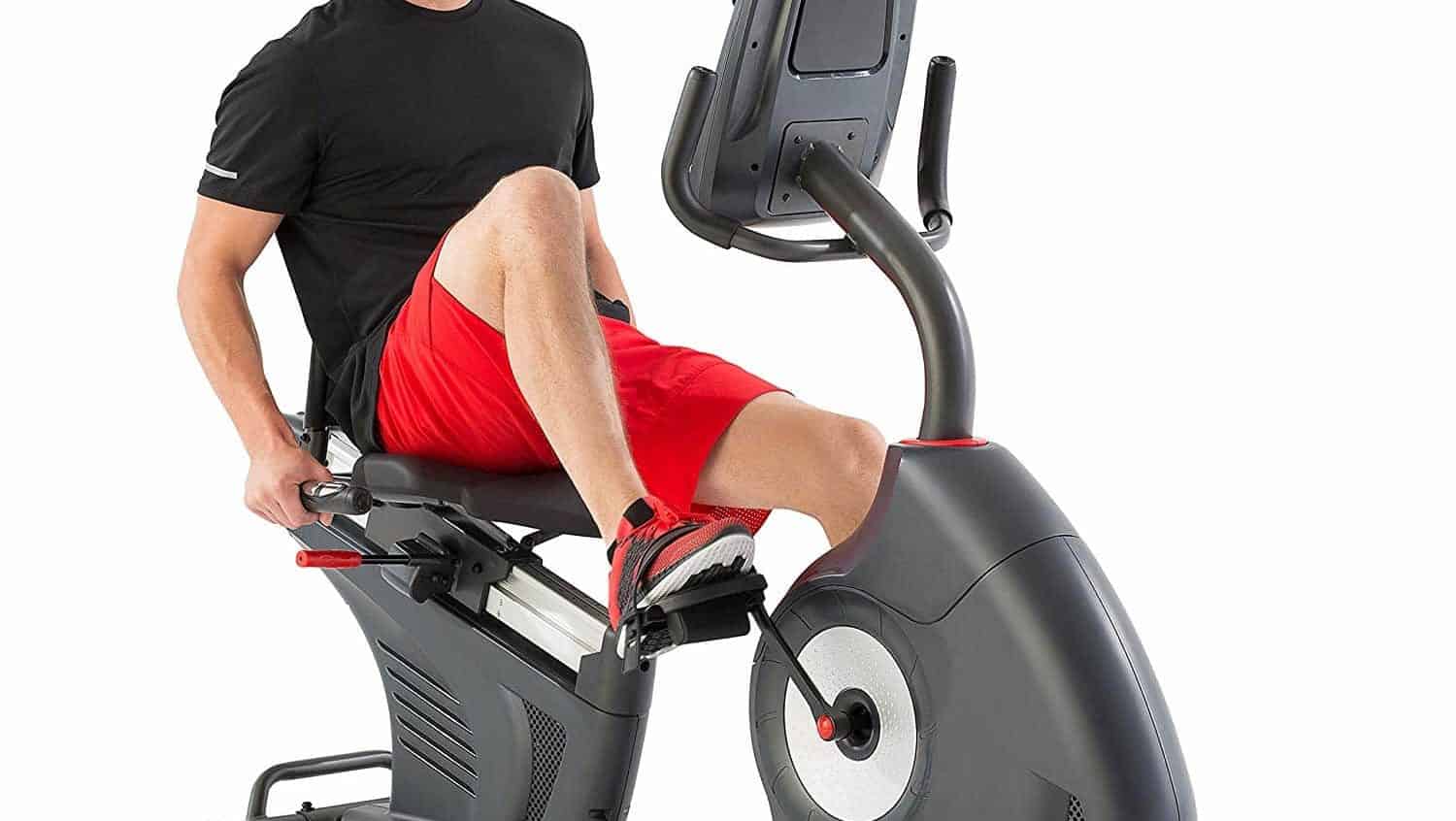 sunny health & fitness folding magnetic semi recumbent upright bike