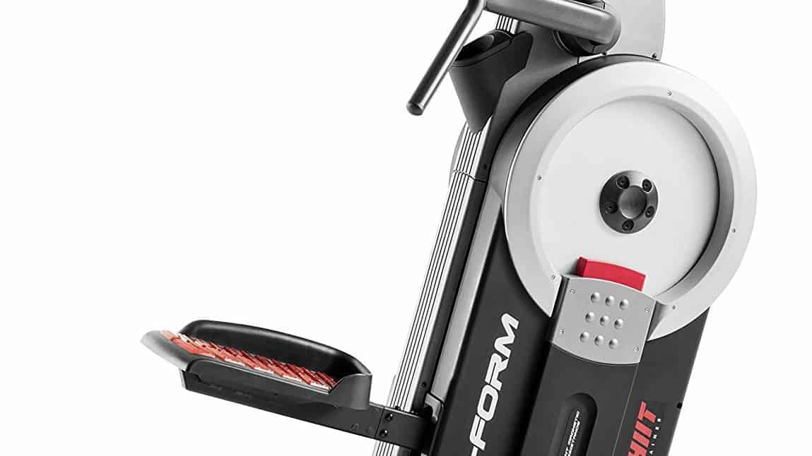 xspec foldable stationary upright exercise bike cardio workout indoor