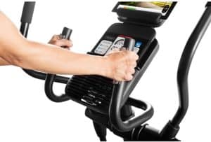 The handlebars of the ProForm 250i Elliptical