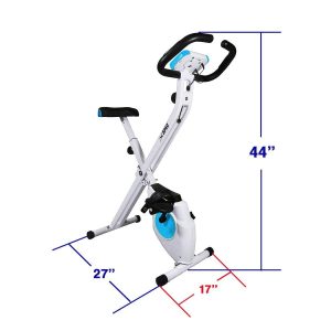 Xspec Foldable Stationary Upright Exercise Bike Review