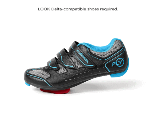 LOOK Delta Shoes for Flywheel Home Exercise Bike