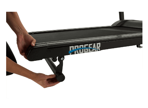 The incline system of the ProGear HCXL 4000 Walking and Jogging Treadmill