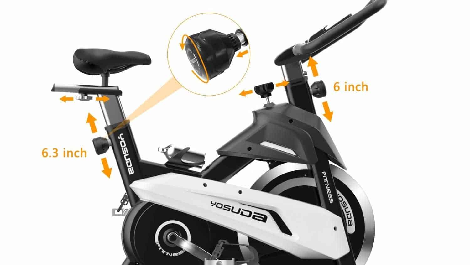 yosuda indoor cycling bike stationary manual