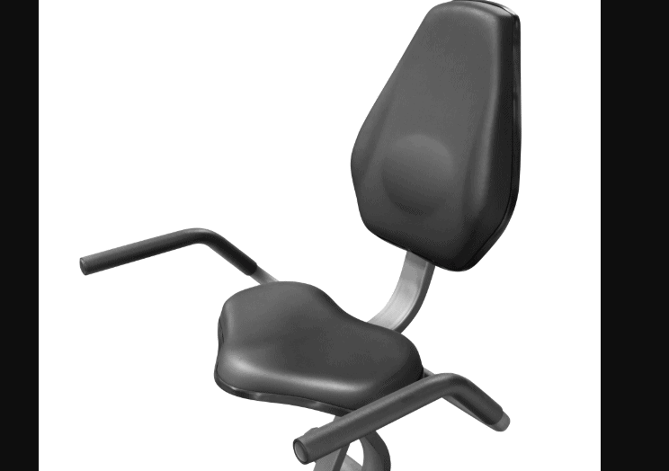 The Recumbent Seat of the Marcy Magnetic Resistance Recumbent Bike (NS-716R)