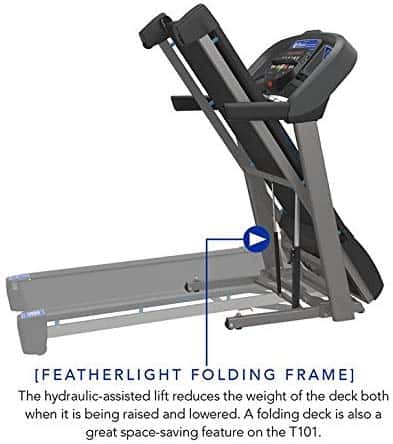 Folded Horizon T101 Treadmill (2018)