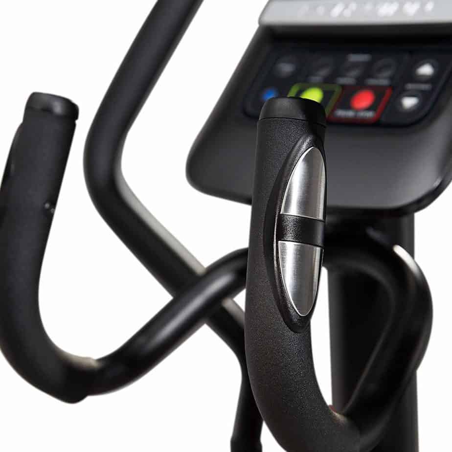 The handlebars of the Schwinn 411 Compact Elliptical