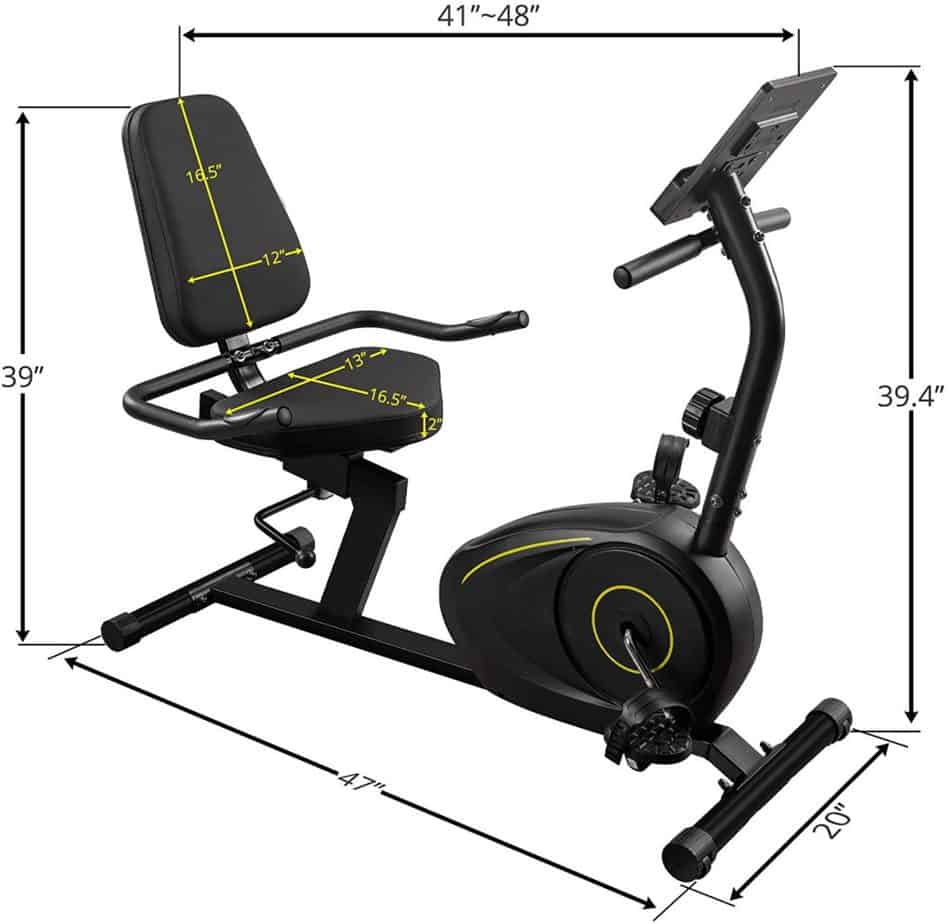 DuraB Recumbent Exercise Bike