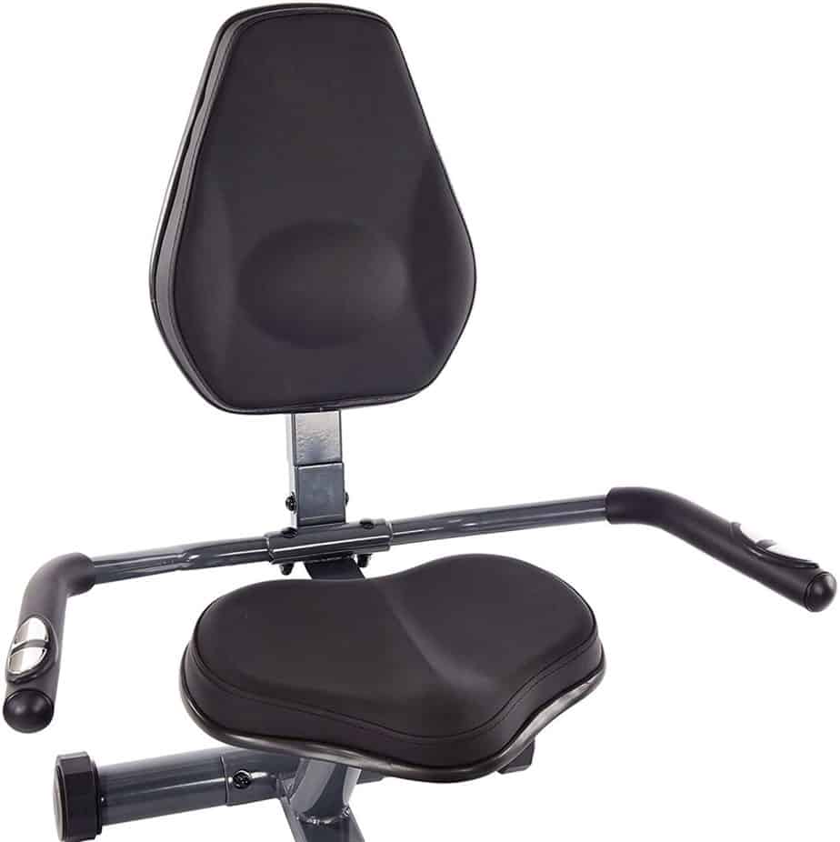 The seat of theStamina 4831 Magnetic Recumbent 