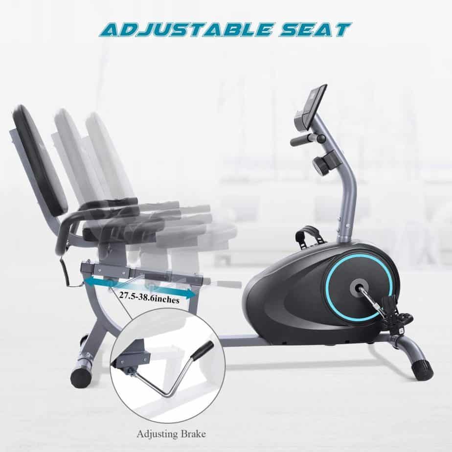 Marnur Recumbent Exercise Bike