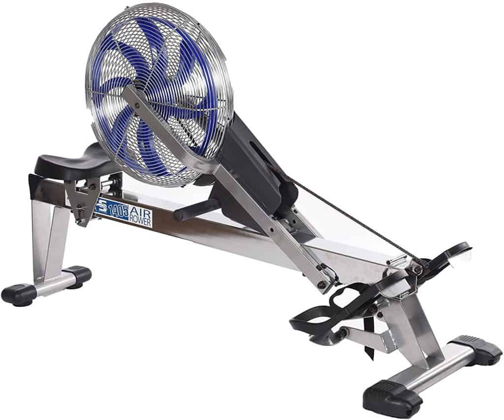 The folded Stamina ATS 35-1405 Air Rower 