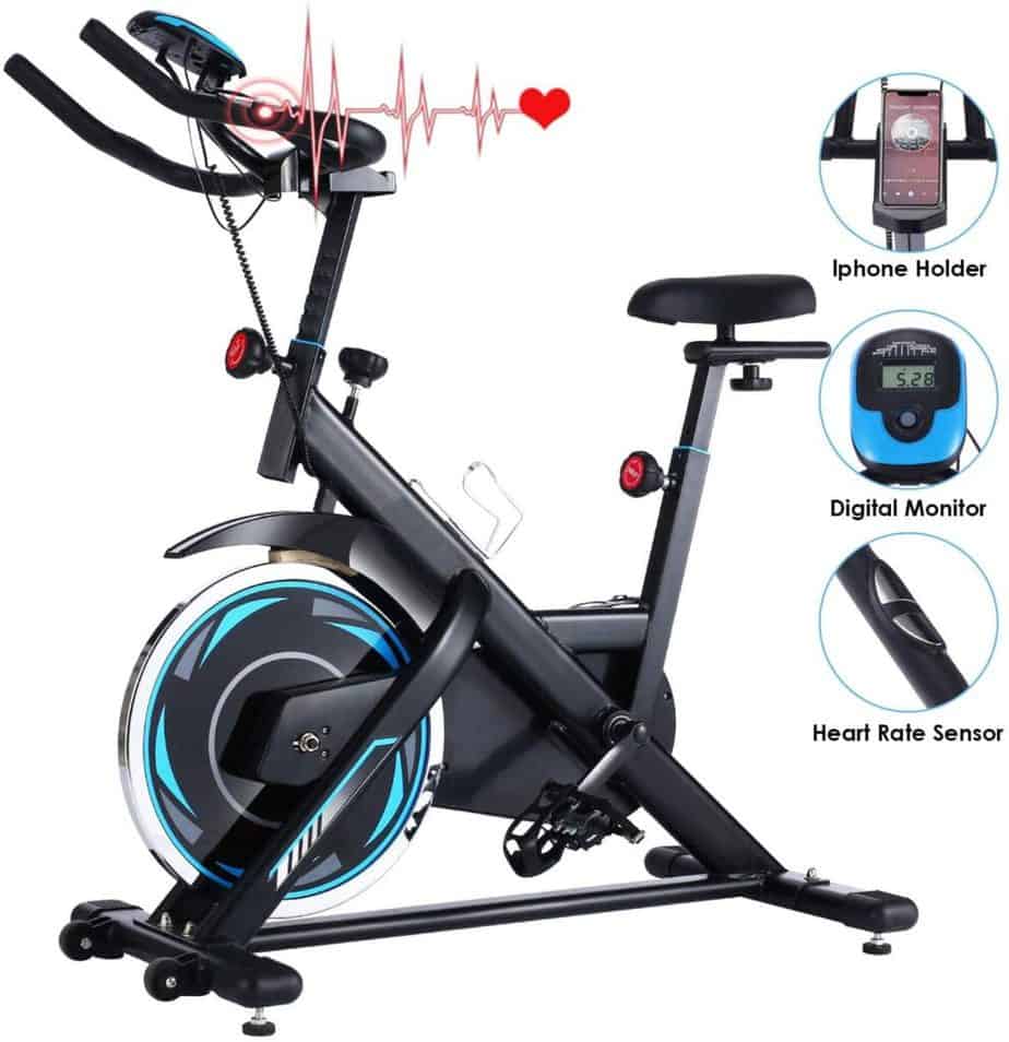 FUNMILY Indoor Stationary Exercise Bike