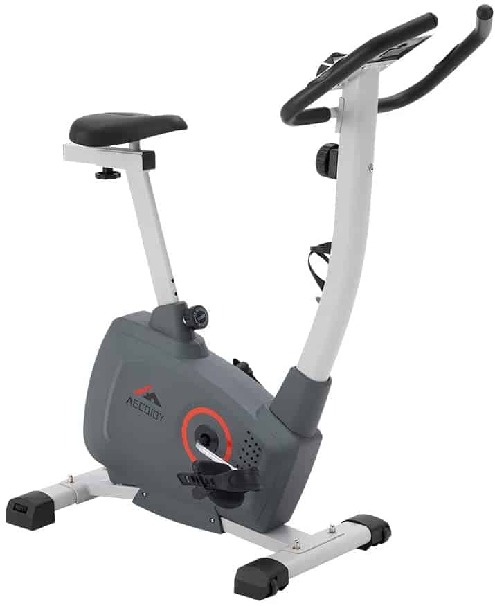 AECOJOY Upright Magnetic Exercise Bike 