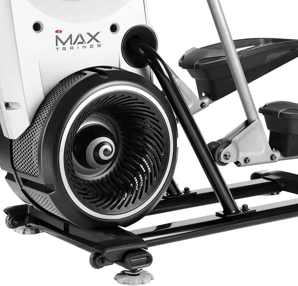 The drive and the resistance system of t he Bowflex Max Trainer M7