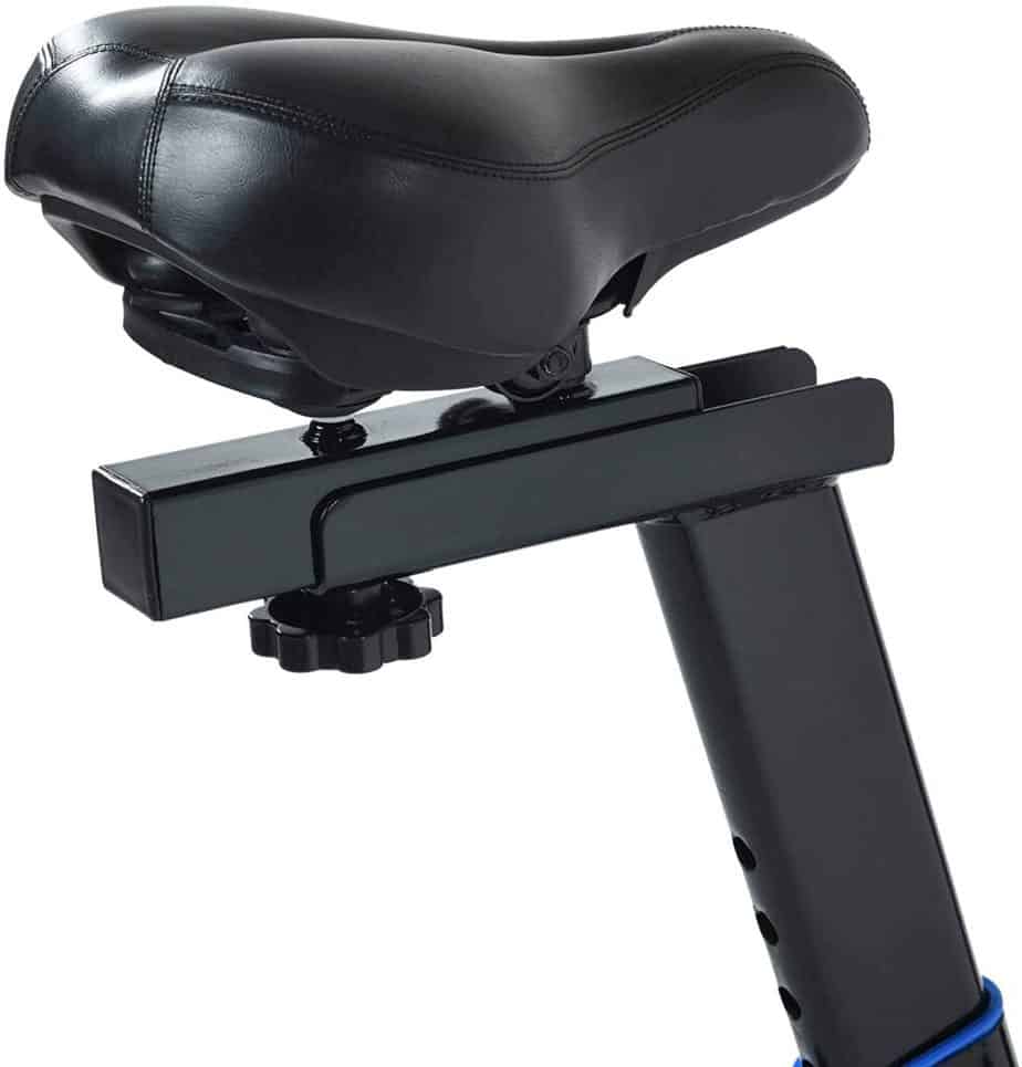 The seat of the Exerpeutic LX 3000 Indoor Cycling Exercise Bike (4210)