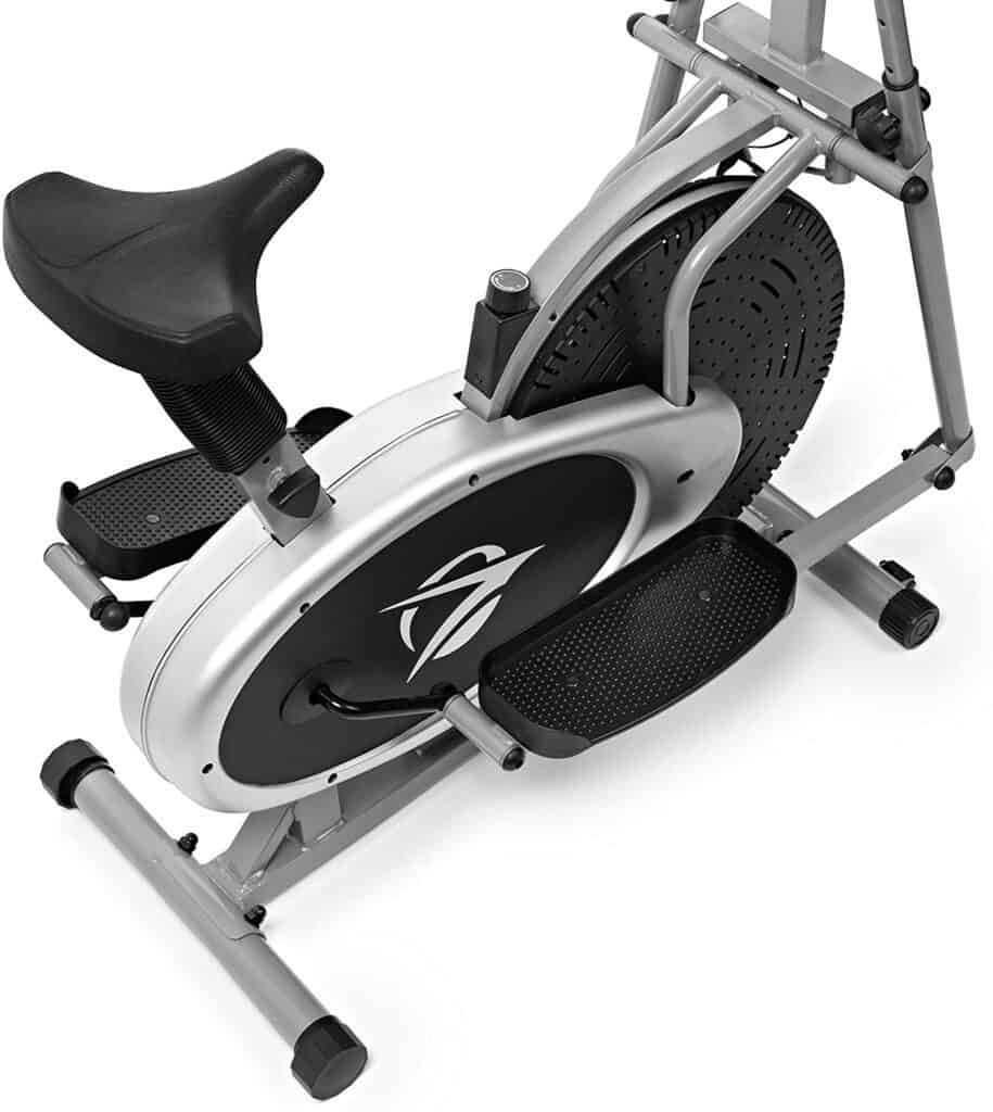 The seat of the Plasma Fit 2350X-Pro Elliptical Cross Trainer 