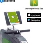The ShareVgo SRM1000 Rowing Machine is compatible withShareVgo Fitness App 