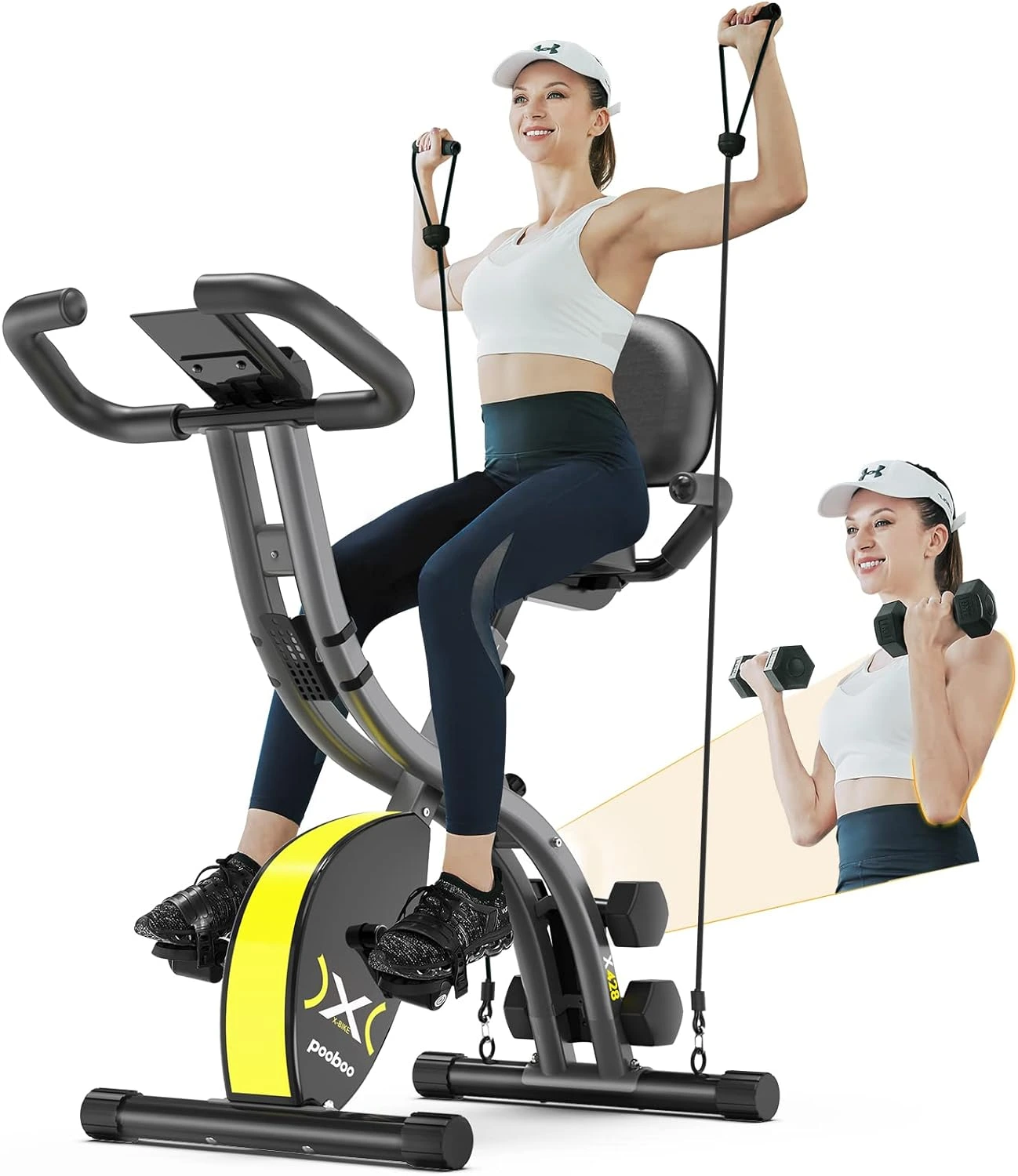 Pooboo X630 Folding 3in1 Exercise Bike Review