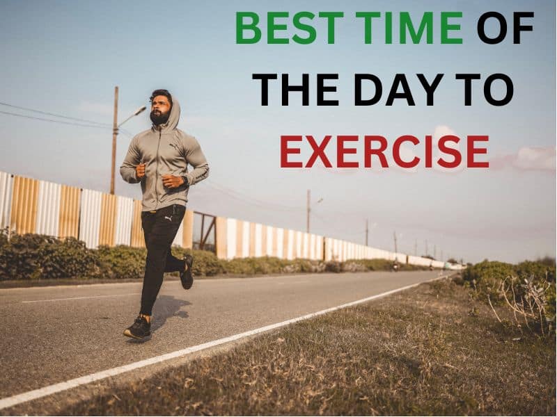 A man jogs on outdoor wearing a hoodie