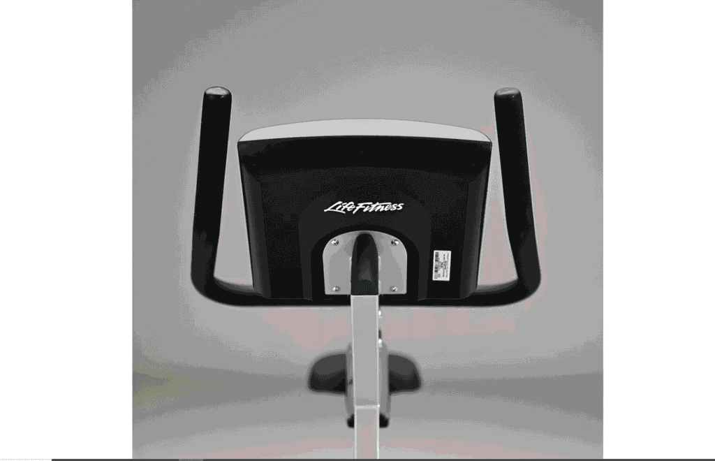 The race style handlebr of the Life Fitness C1 Upright Bike